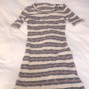Madewell cotton, ribbed dress